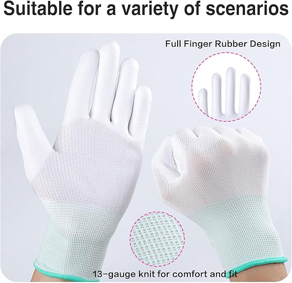 4 Pcs heat gloves for hair styling,Professional curling iron glove,heat resistant gloves for flat Iron and Curling Wand Suitable